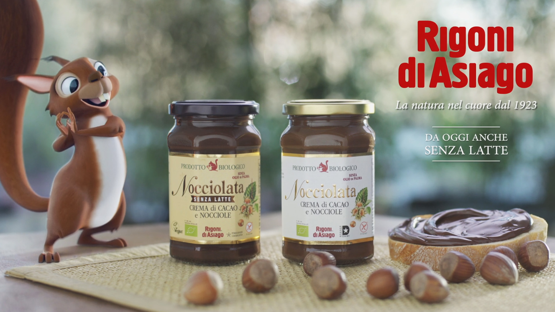 nocciolata Rigoni scoiattolo